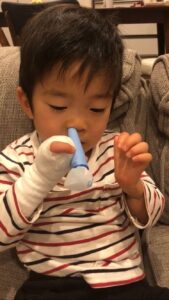 はなかめるゾウがふくらむ